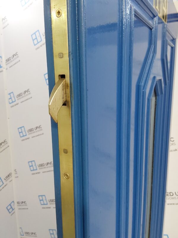 Used Blue Composite Front Door 895mm x 2070mm 0253 - Image 5