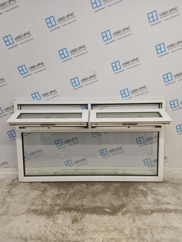 Used White Upvc Window 1755mm x 1000mm C5058 - Image 3
