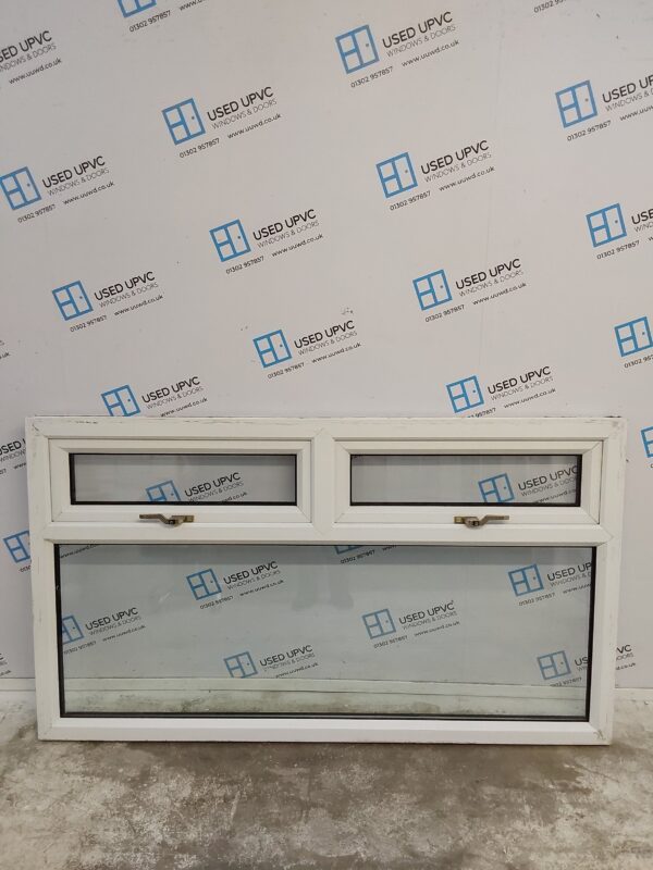 Used White Upvc Window 1755mm x 1000mm C5058 - Image 2