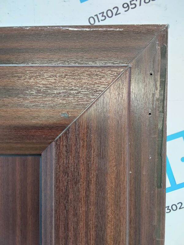 Used Woodgrain Upvc Front Door And Side Panel 1210mm x 2040mm DS055 - Image 4