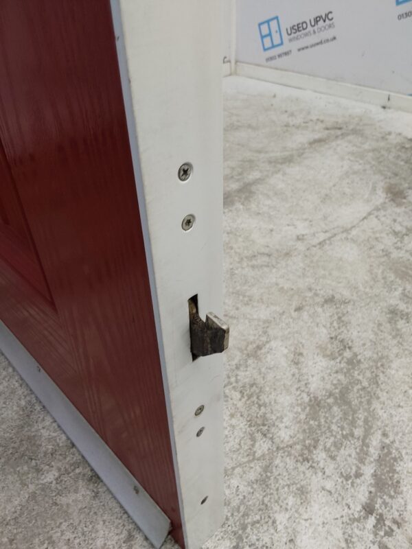 Used Red Composite Door 980mm x 2090mm 0483 - Image 6