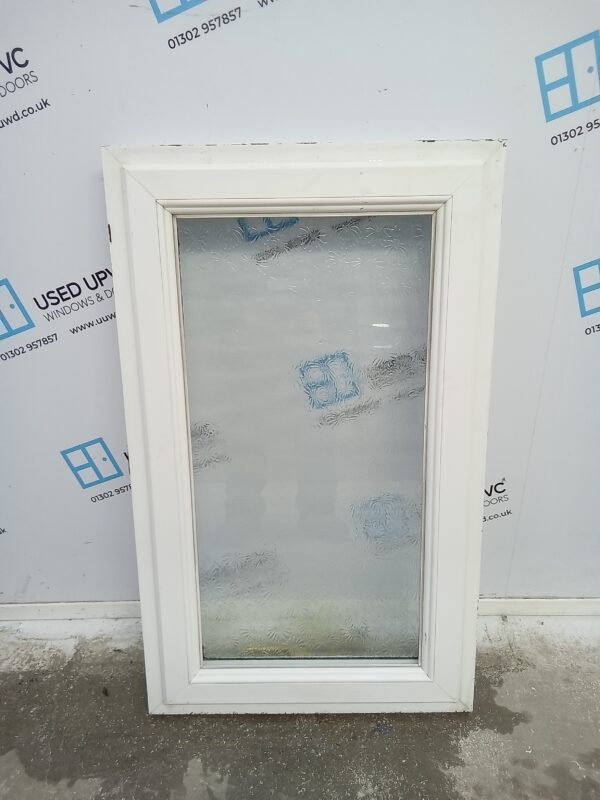 Used White Upvc Window 595mm x 980mm C2030