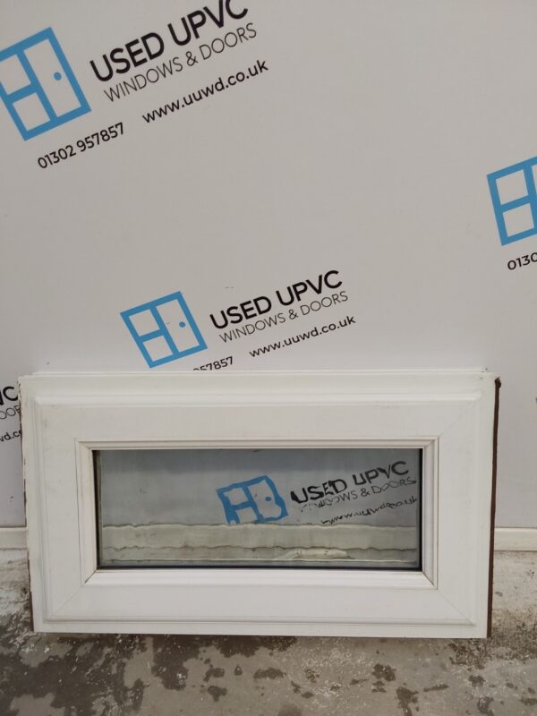 Used White Upvc Window 640mm x 365mm C2119