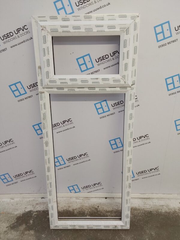 Brand New White Upvc Window Frame Unglazed 600mm x 1470mm USW126