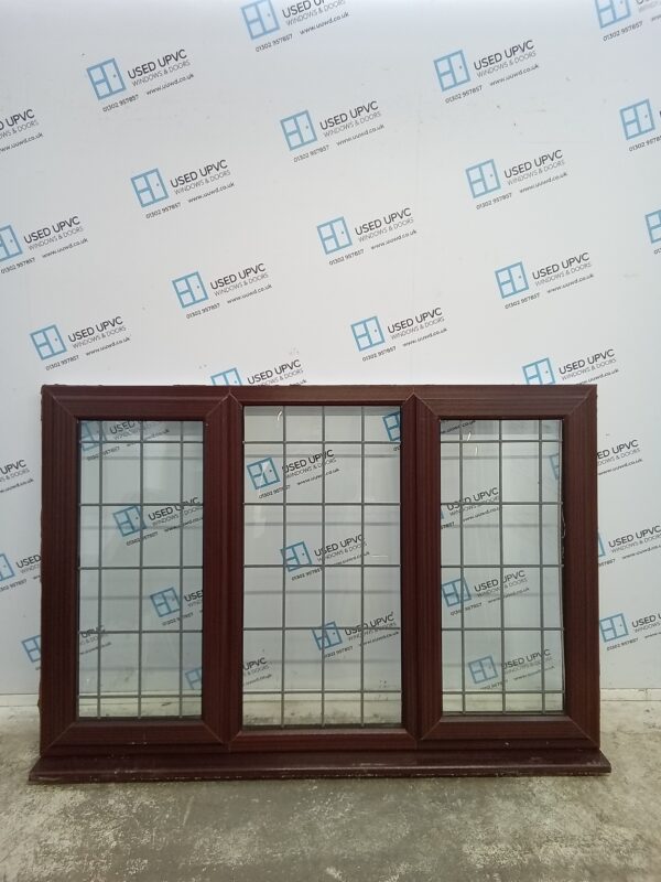 Used Woodgrain Upvc window 1800mm x 1210mm LW0048