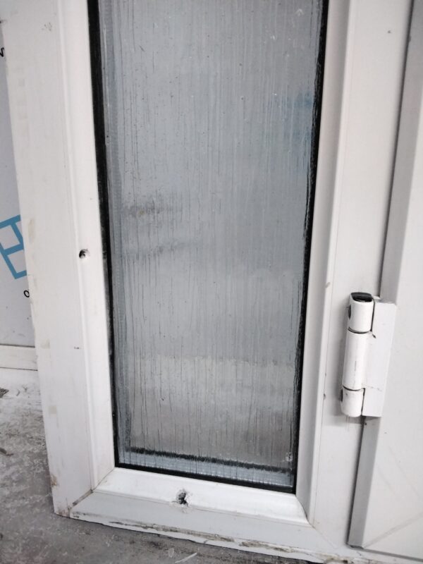 Used White Upvc Front Door And Side Panel 1205mm x 2055mm DS021 - Image 8