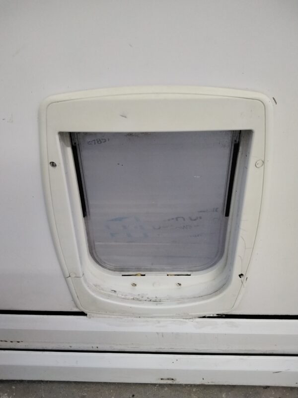 Used White Upvc Back Door 915mm x 2050mm 0141 - Image 10