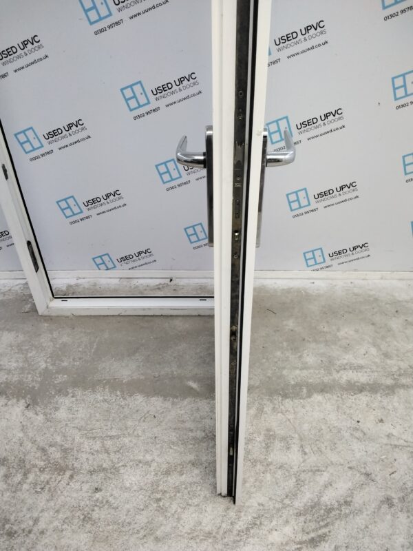 Used White Upvc Back Door 915mm x 2050mm 0141 - Image 5