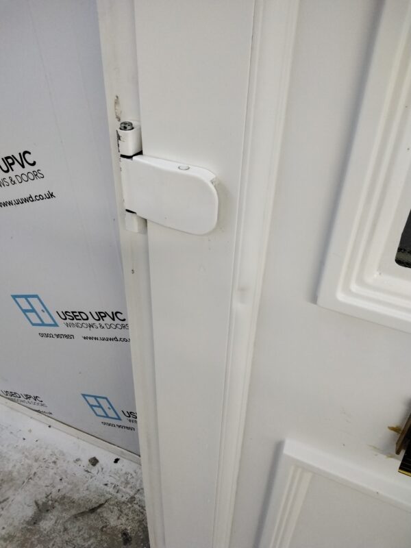 Used White Upvc Front Door 900mm x 2060mm C3D014 - Image 6