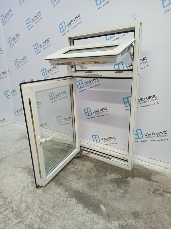Used White Upvc Window 650mm x 1180mm C2026 - Image 3