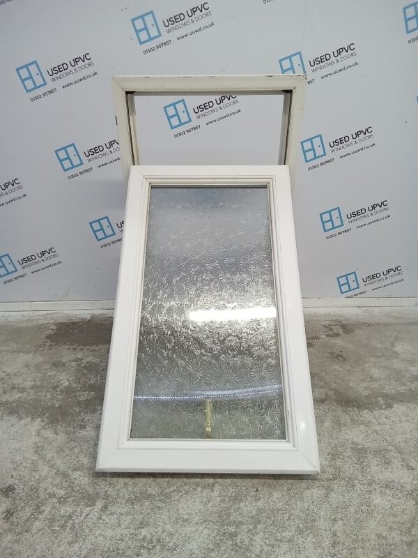 Used White Upvc Window 595mm x 980mm C2030 - Image 2
