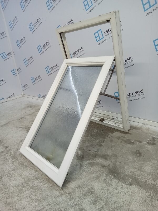 Used White Upvc Window 595mm x 980mm C2030 - Image 3