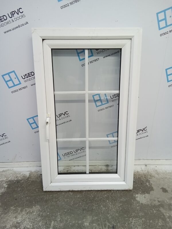 Used White Upvc Window 605mm x 1010mm C2031 - Image 3