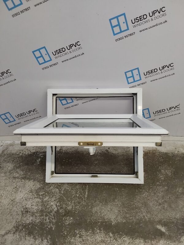 Used White Upvc Window 635mm x 620mm C2055 - Image 3