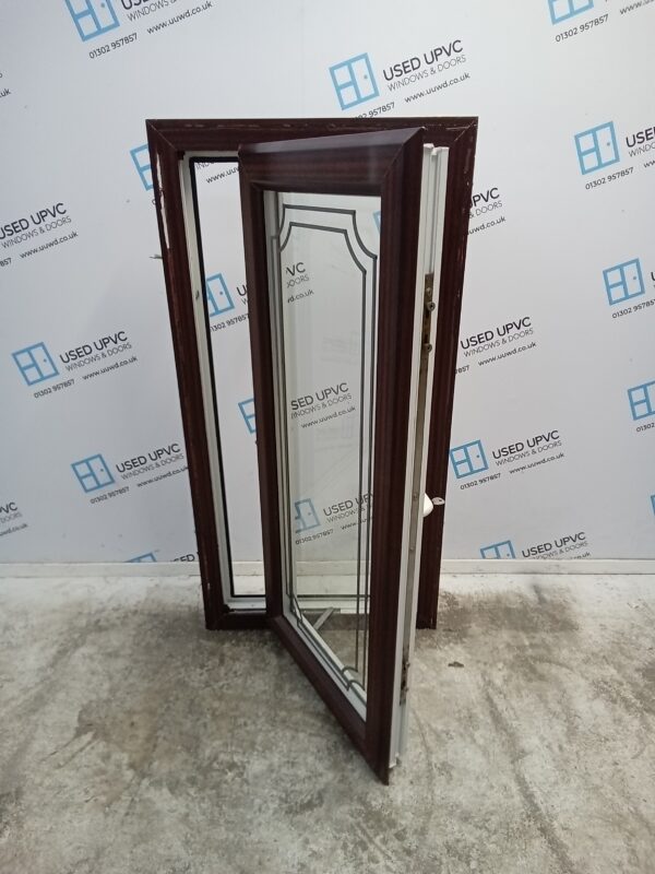 Used Woodgrain Upvc window 590mm x 1160mm W0280 - Image 2