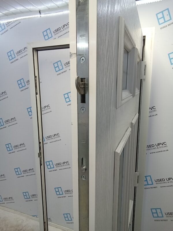 Used Dark green Composite Front door 1005mm x 2070mm 0044 - Image 5