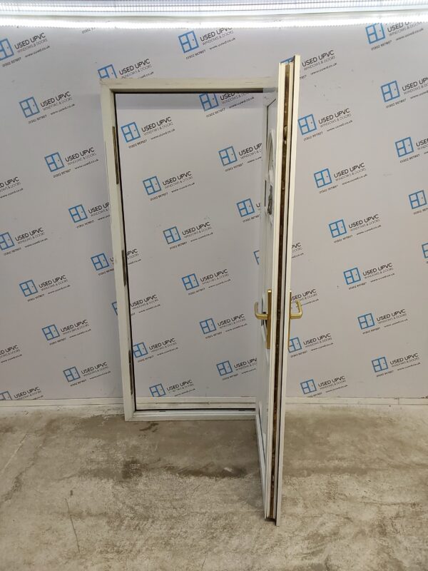 Used White Upvc Front Door 940mm x 2060mm 0276 - Image 3