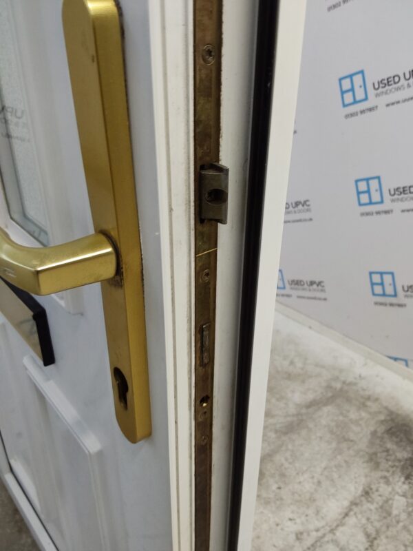 Used White Upvc Front Door 940mm x 2060mm 0276 - Image 6