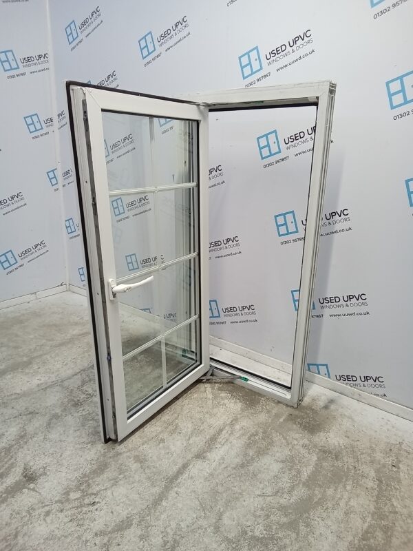 Used White Upvc Window 595mm x 1150mm (Reduce To 1135mm) C2099 - Image 3