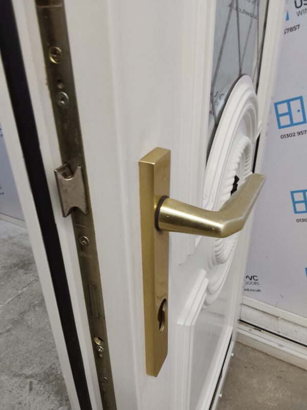 Used White Upvc Front Door 915mm x 2045mm 0405 - Image 6