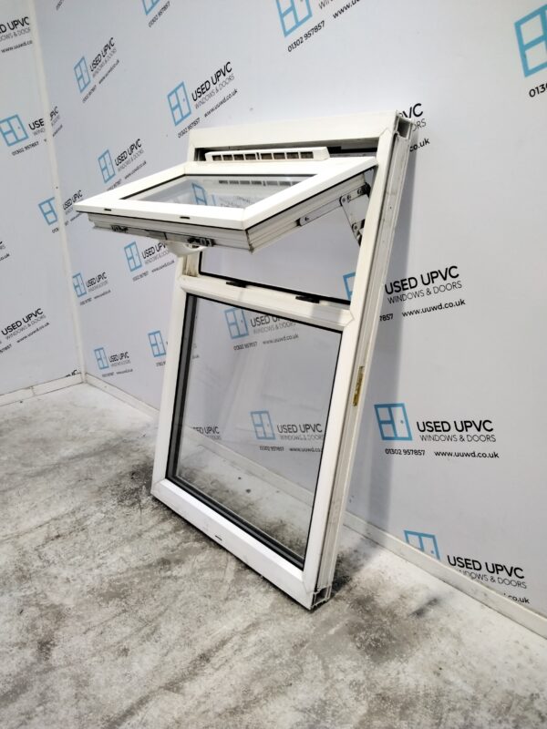 Used White Upvc window 670mm x 1060mm C2102 - Image 3