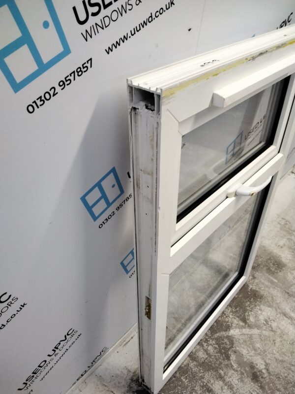 Used White Upvc window 670mm x 1060mm C2102 - Image 5
