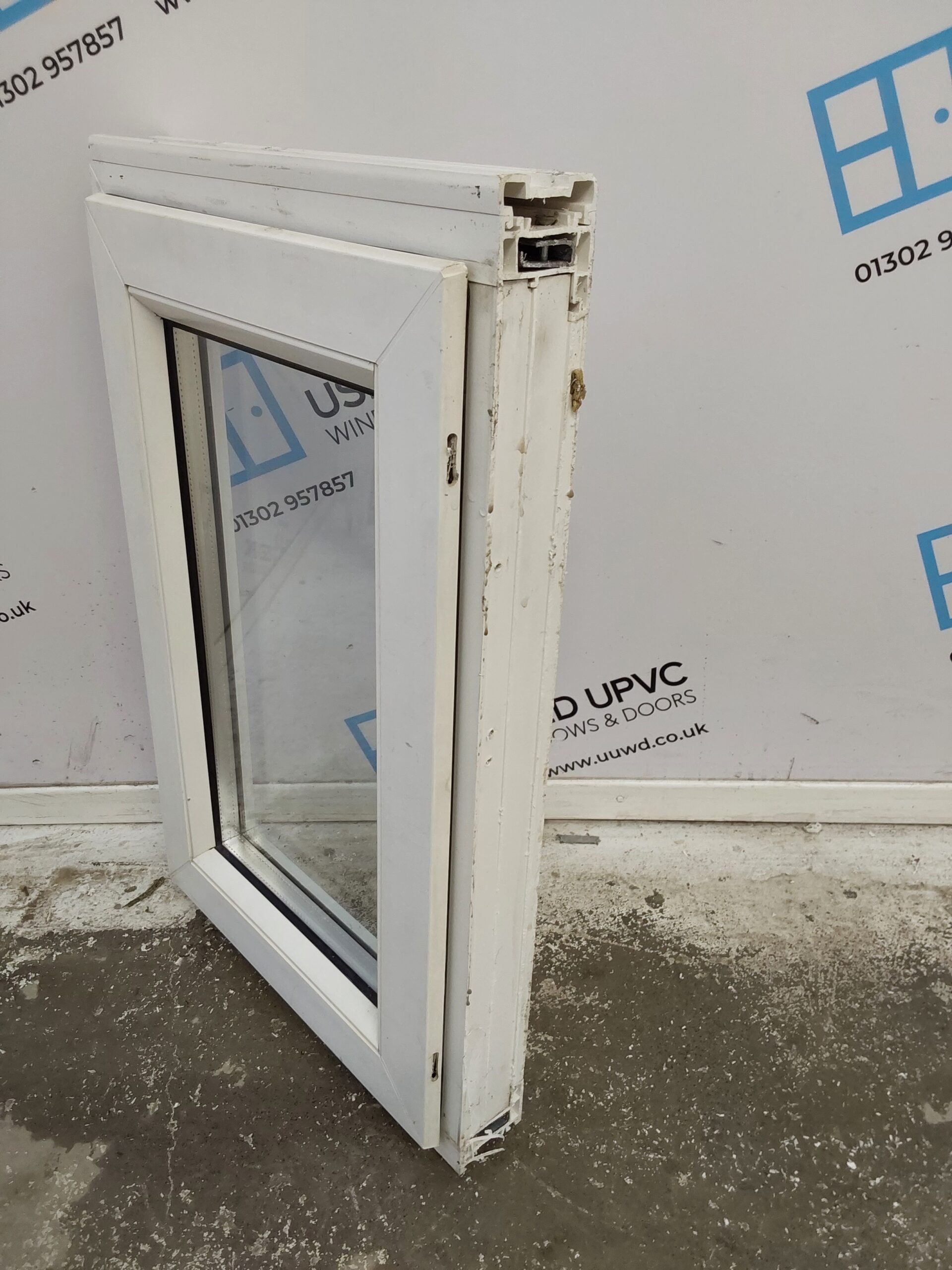 Used White Upvc Window 600mm x 385mm (reduce to 585mm) C2129 | Used ...