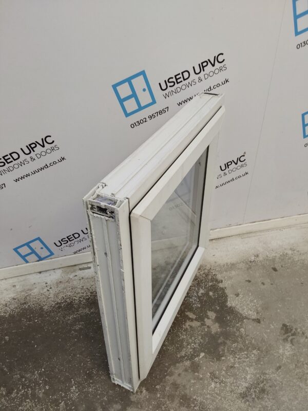 Used White Upvc Window 570mm x 555mm C2134 - Image 4