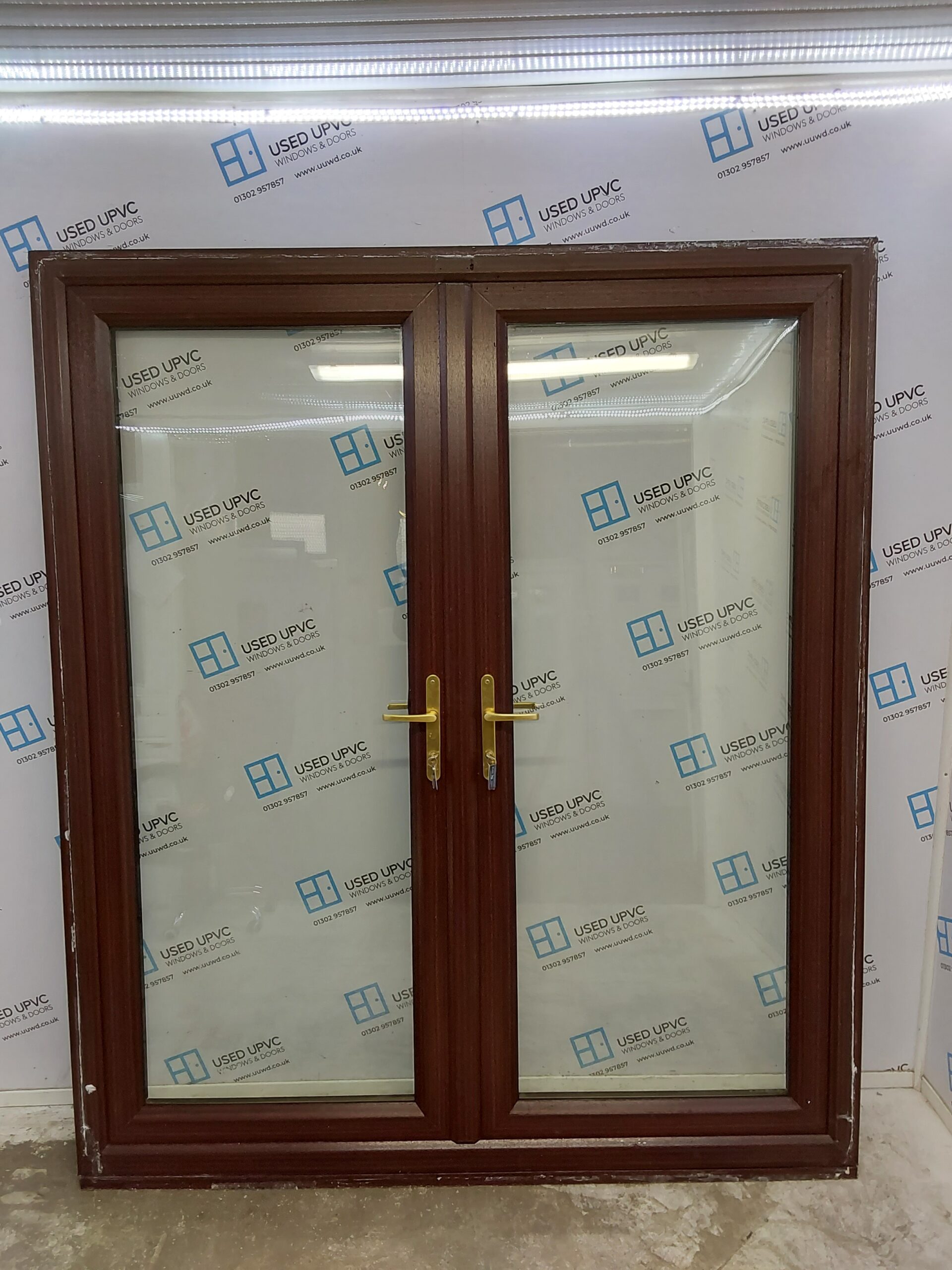 used-woodgrain-upvc-french-doors-1800mm-x-2100mm-ea24-used-upvc