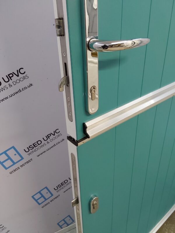 Brand New Turquoise Composite Barn Door 1010mm x 2075mm ND38 - Image 6