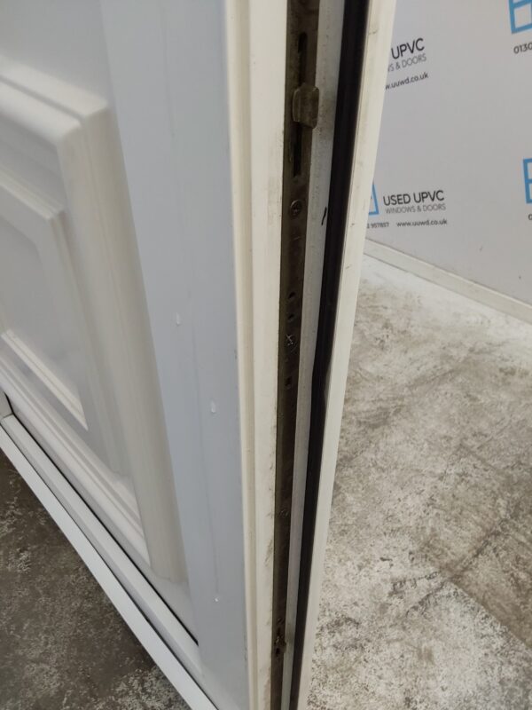 Used White Upvc Back Door 820mm x 2070mm 0662 - Image 6