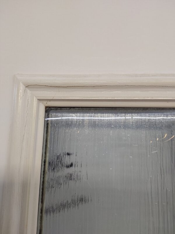 Used White Composite Front Door 920mm x 2090mm (reduce to 2075mm) 0034 - Image 4