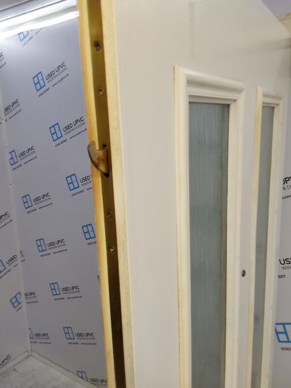 Used White Composite Front Door 920mm x 2090mm (reduce to 2075mm) 0034 - Image 6
