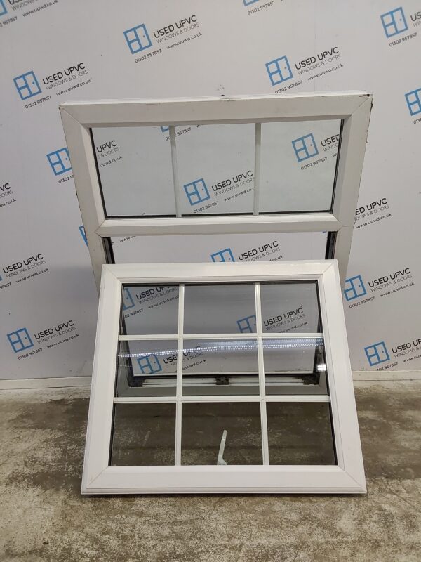 Used White Upvc Window 890mm x 1195mm C5069 - Image 3