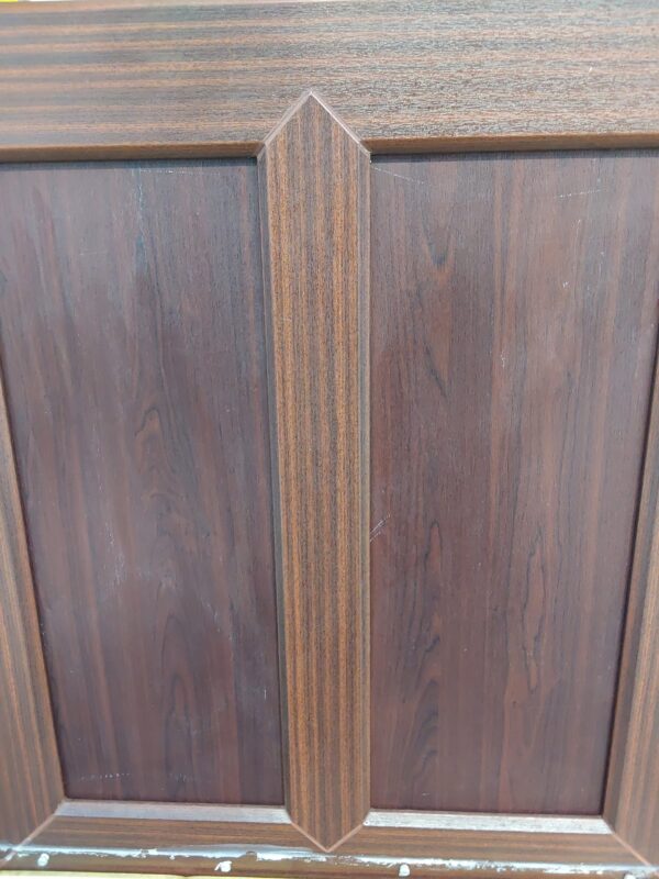 Used Woodgrain Upvc Back Door 890mm x 2015mm C3D013 - Image 5