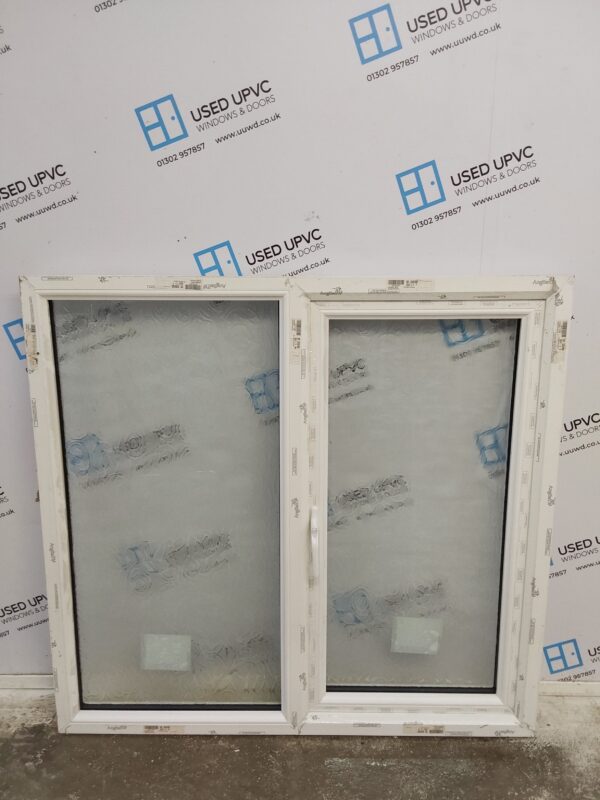 Brand New White Upvc Window 1235mm x 1170mm C7134 - Image 2