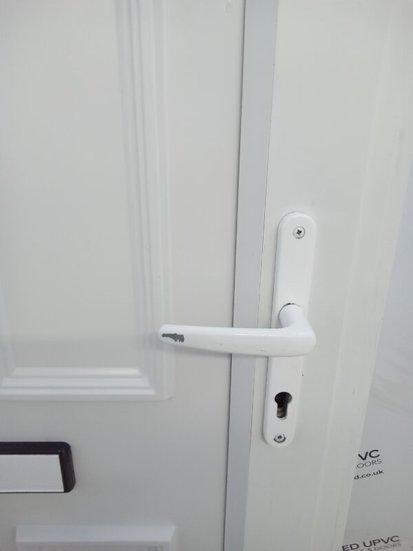 Used White Upvc Front Door 920mm x 2030mm 0094 - Image 6