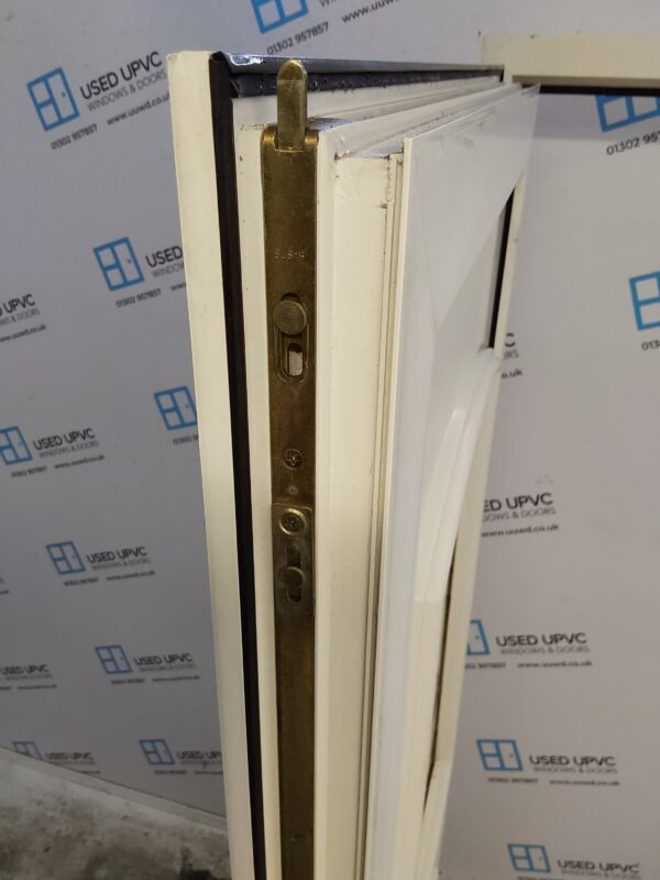 Used White Upvc Front Door 885mm x 2035mm C8D46 - Image 7