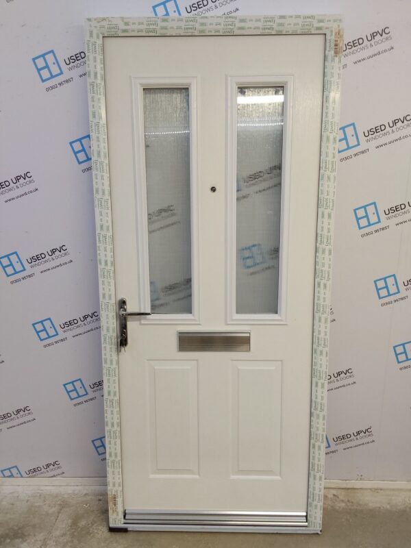 Brand New White Composite Front Door 935mm x 2100mm ND91