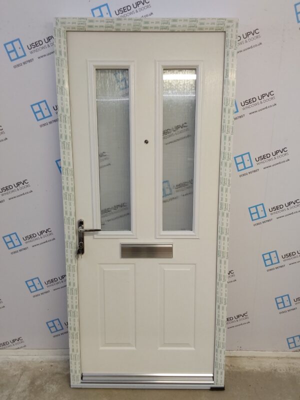 Brand New White Composite Front Door 935mm x 2100mm ND66