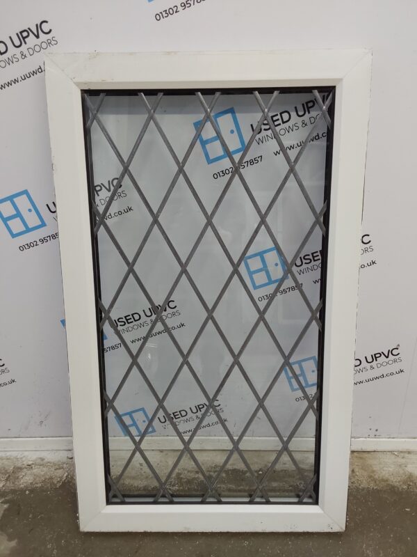 Used White Upvc Window 630mm x 1055mm W0352