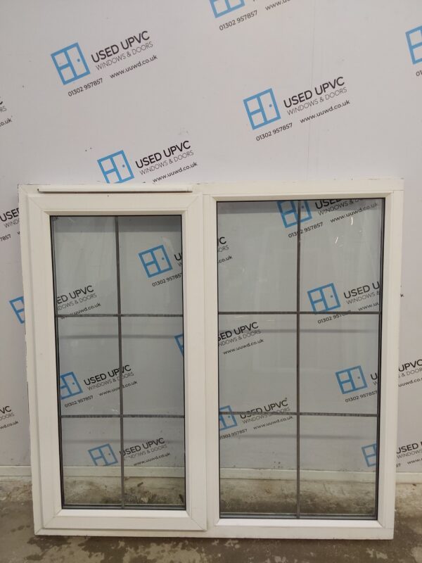 Used White Upvc Window 1190mm x 1165mm LW0110