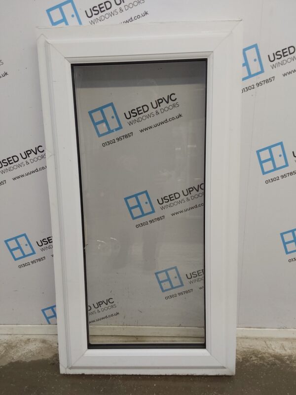 Used White Upvc Window 615mm x 1160mm A0004