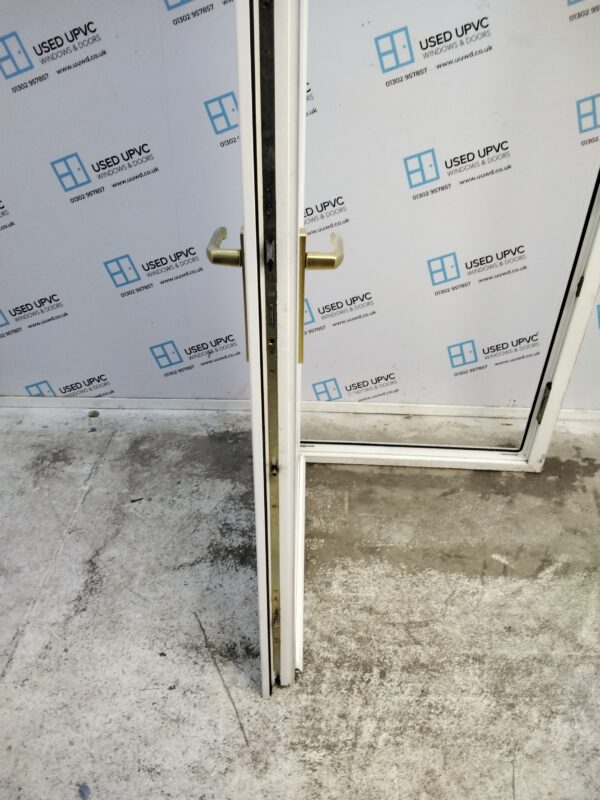 Used White Upvc Front Door 885mm x 2090mm C11D28 - Image 5