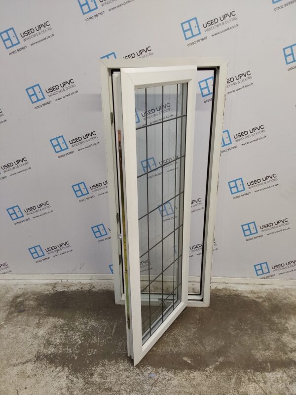 Used White Upvc Window 620mm x 1500mm W0286 - Image 3