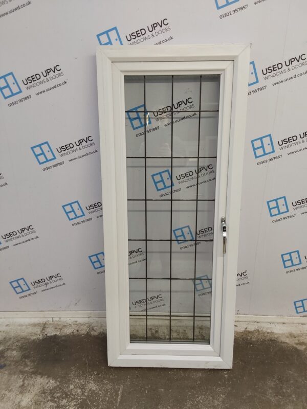Used White Upvc Window 620mm x 1500mm W0286 - Image 2