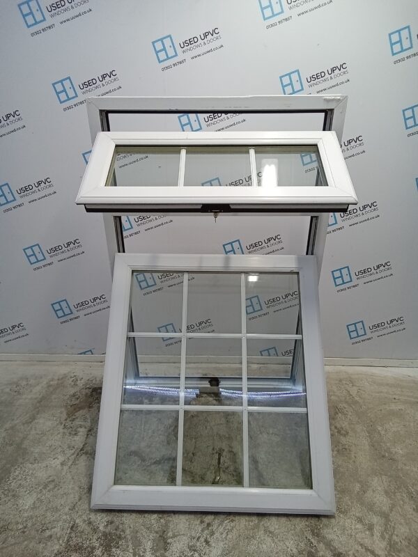 Used White Upvc Window 880mm x 1350mm C5028 - Image 2