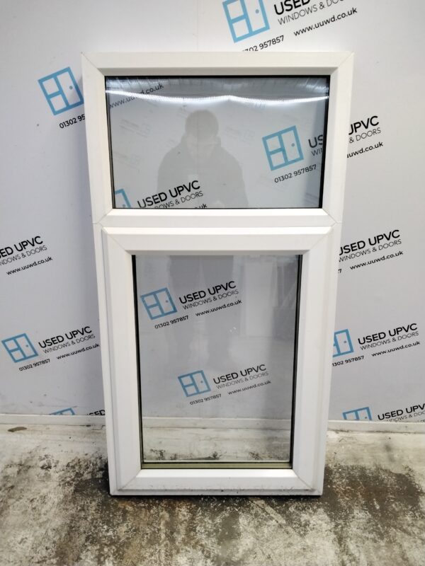 Used White Upvc window 640mm x 1220mm C2B054