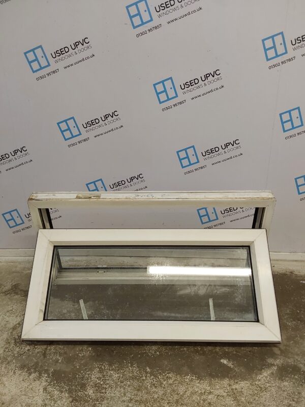 Used White Upvc Window 1010mm x 490mm C2B076 - Image 3