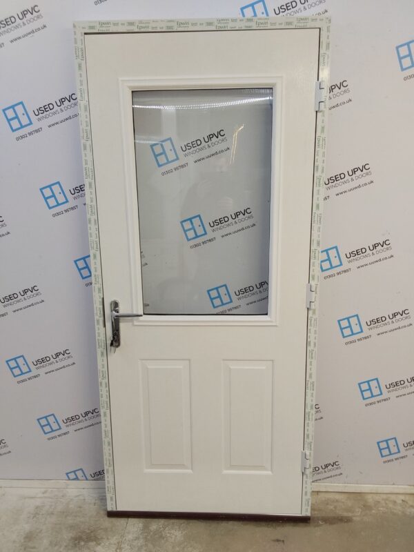 Brand New White Composite Back Door 935mm x 2100mm ND125 - Image 2